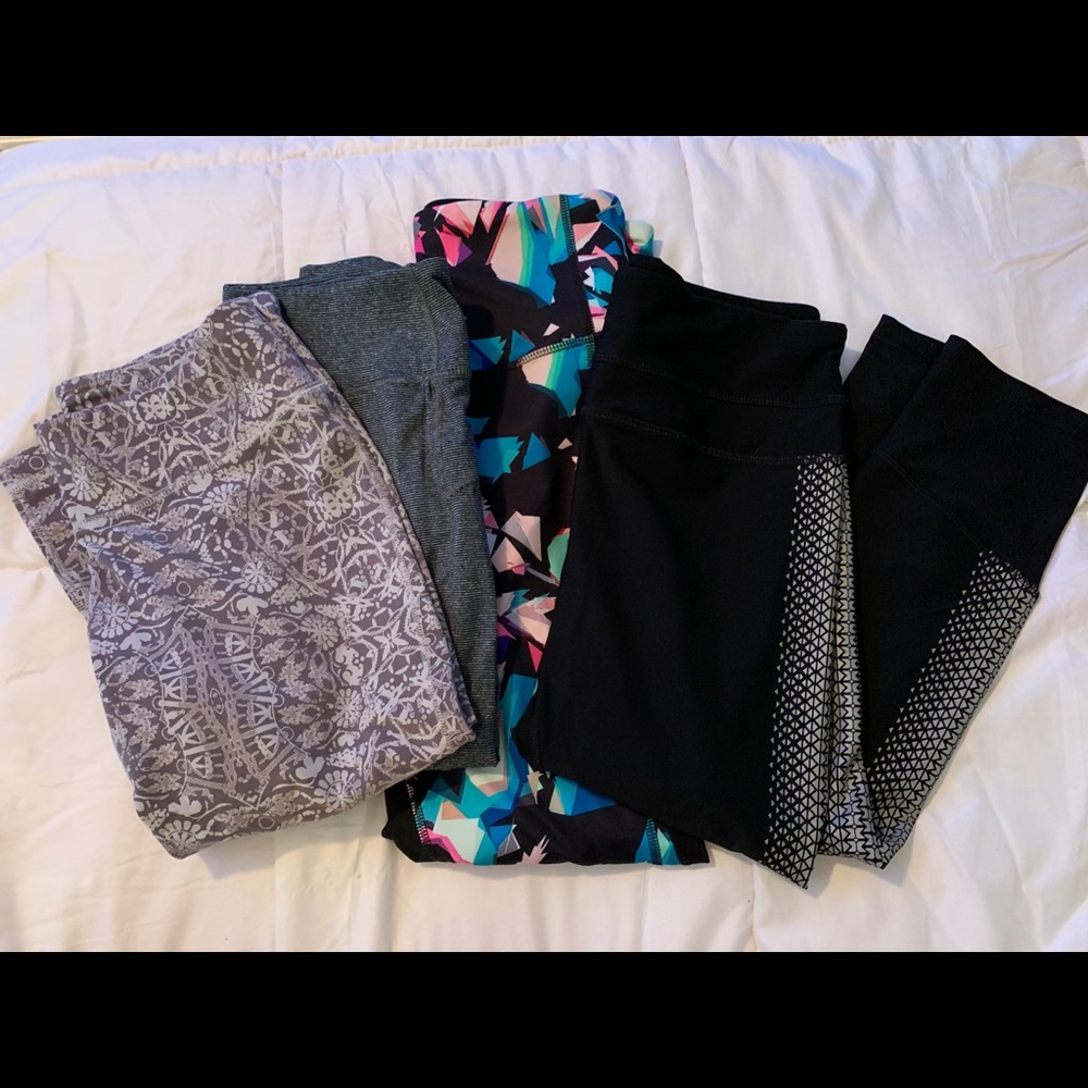 size medium leggings bundle